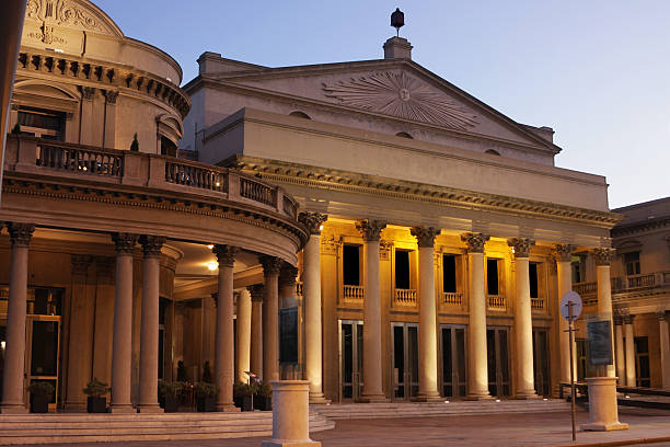 Teatro Solis opera house Theater Montevideo stock photo