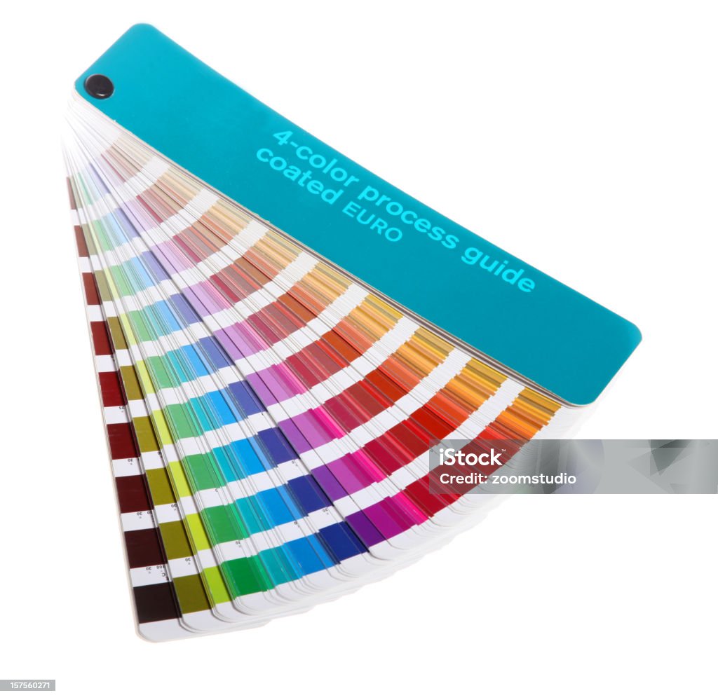 guide de couleurs pantone échantillon de réserver - Photo de Nuancier libre de droits