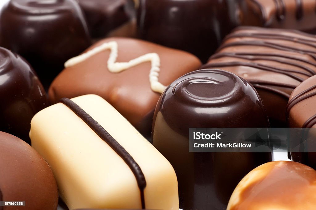 Р�оскошный шоколадные конфеты - Стоковые фото Шоколад роялти-фри