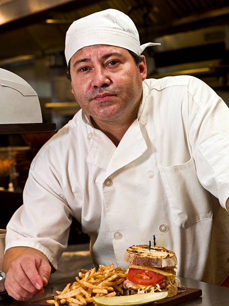istock Hispanic Coffee Shop Cook 157560483