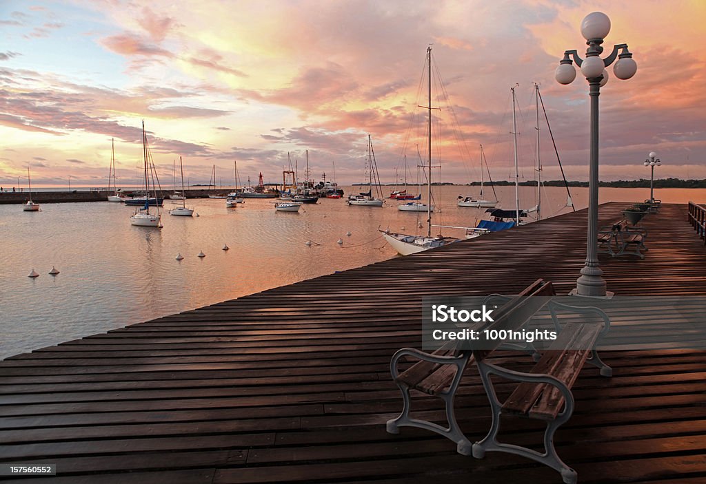 Sonnenuntergang in Colonia del Sacramento, Uruguay - Lizenzfrei Uruguay Stock-Foto