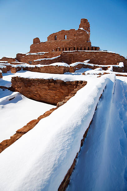 istock Abo Ruins in Winter with Snow 157560699