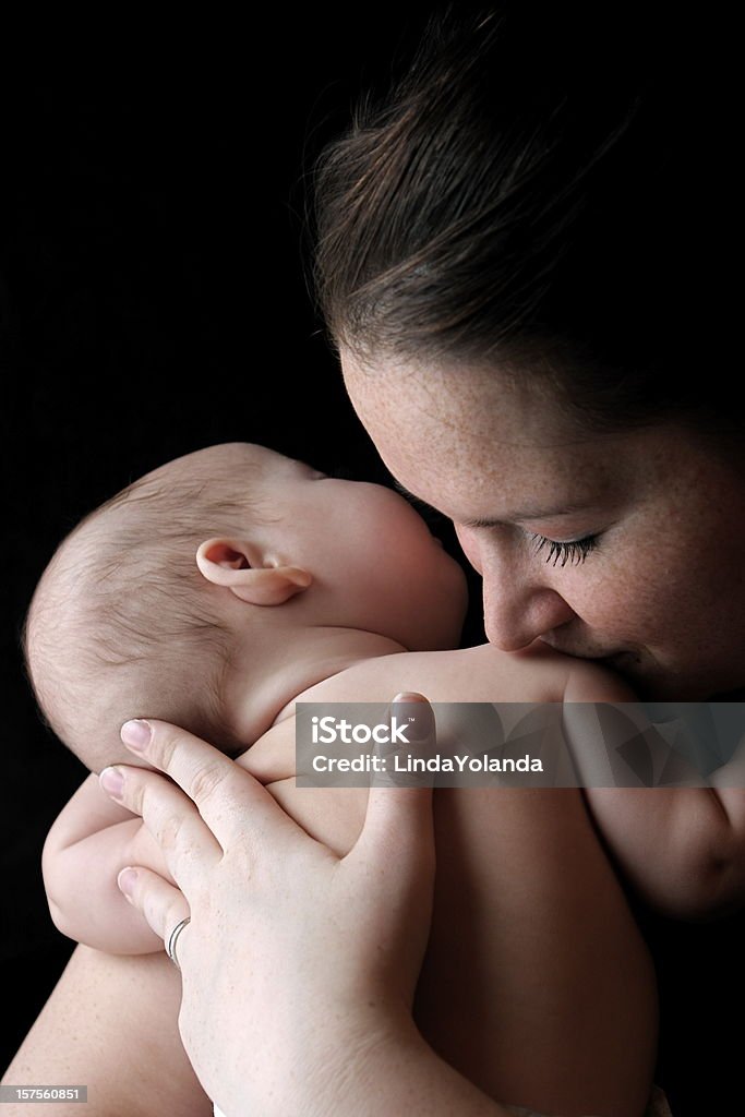 Zärtlichen Moment - Lizenzfrei Baby Stock-Foto