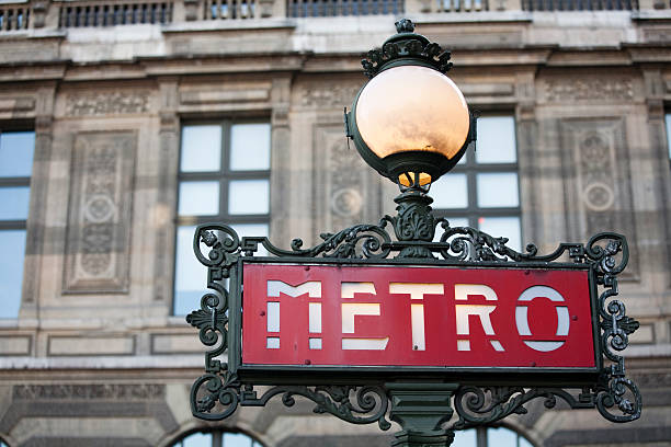 istock Paris Metro Sign, France 157560895