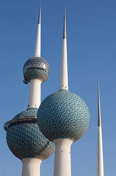 몽고 타워수 - kuwait tower 뉴스 사진 이미지