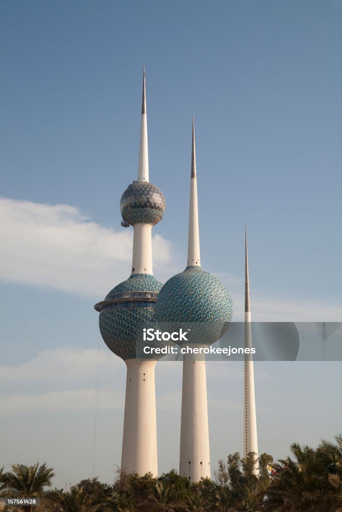 Torres de Kuwait - Foto de stock de Ciudad de Kuwait libre de derechos