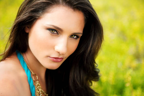 istock Green Field Portrait 157561463