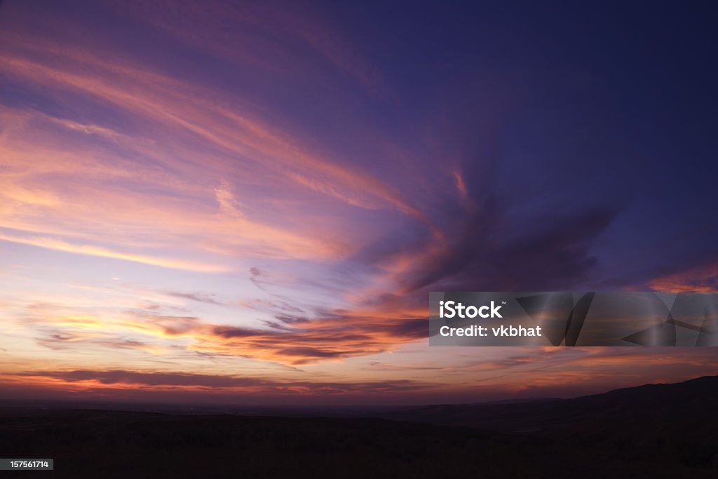 Bellissimo tramonto - Foto stock royalty-free di Cielo