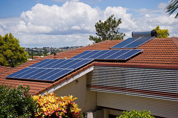 istock Solar Systems on City House Sydney 157561942