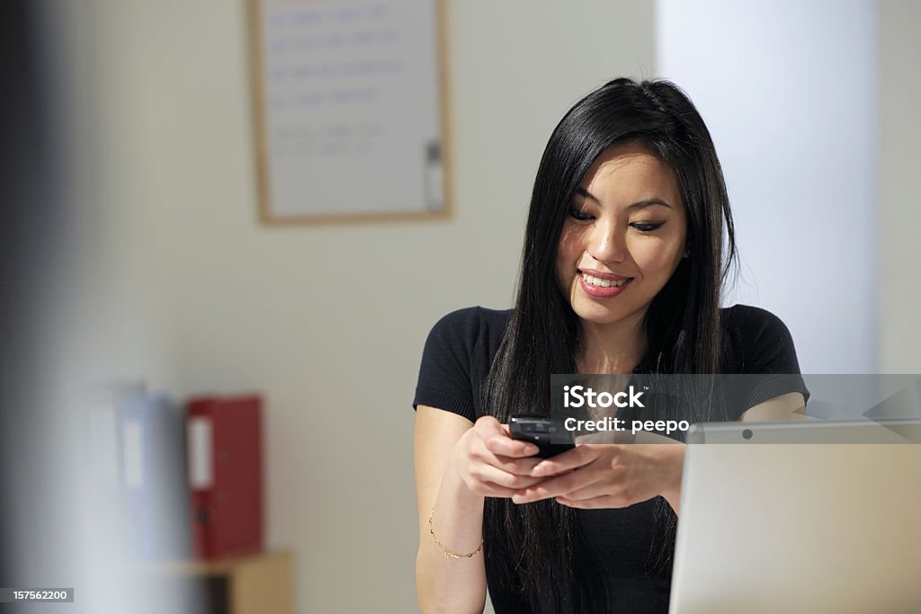 Chinesische business-Frau - Lizenzfrei Arbeiten Stock-Foto