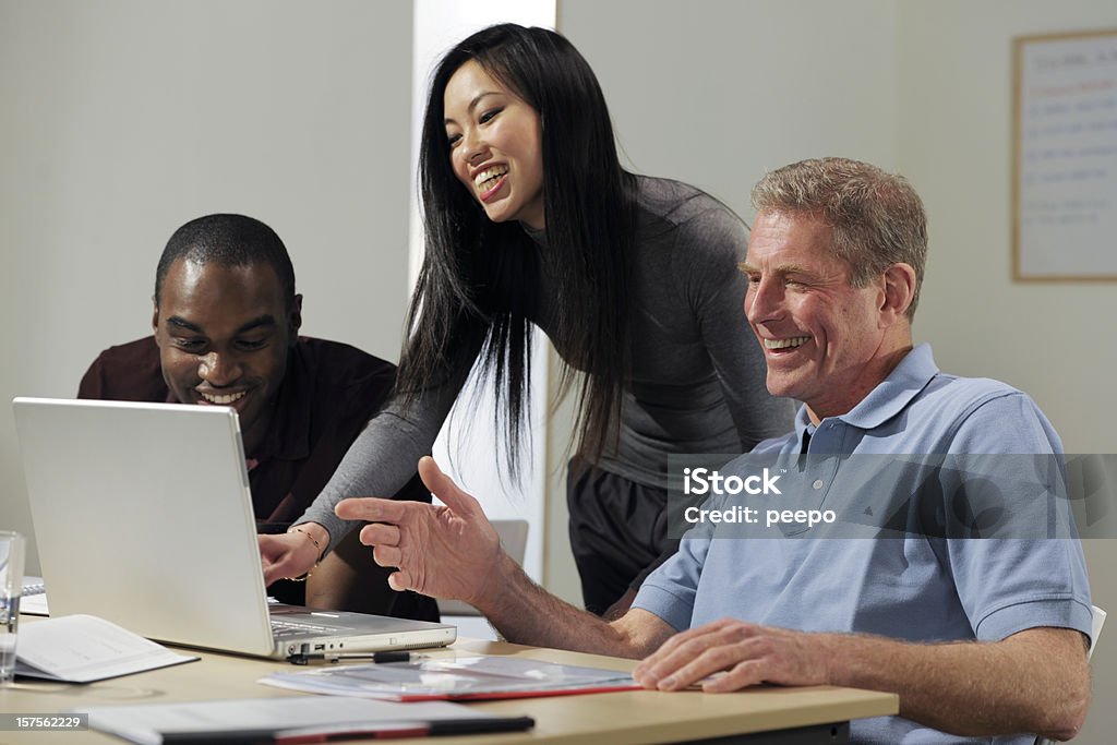 Affari multiculturali team - Foto stock royalty-free di 60-69 anni