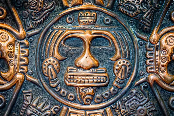 Photo of mayan face