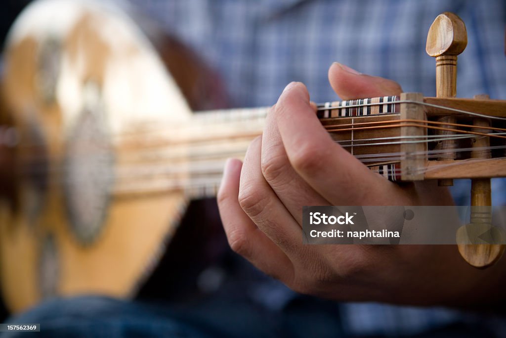 Mandoline und Musiker - Lizenzfrei Mandoline Stock-Foto