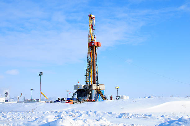 Oil Rig Snow Stock Photos, Pictures & Royalty-Free Images - iStock