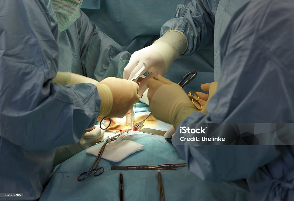 Close-up de uma cirurgia - Royalty-free Cirurgia Foto de stock
