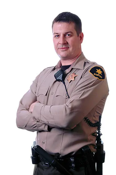 Photo of Sheriff with Crossed Arms