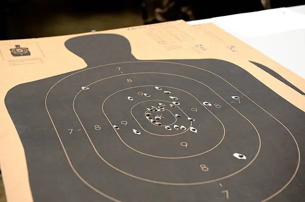 Photo of target practice