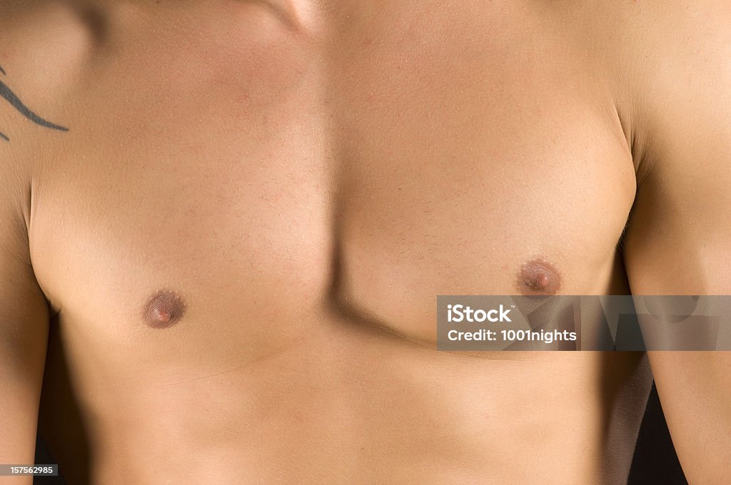 Corpo masculino - Foto de stock de Mamilo royalty-free