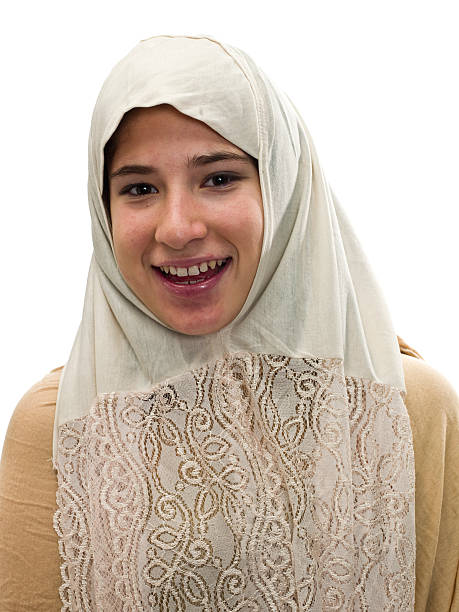 chica musulmana high school - milfeh fotografías e imágenes de stock