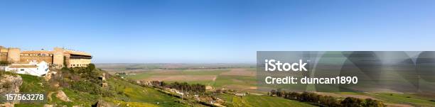 Vista Panoramica Dalla Carmona Spagna - Fotografie stock e altre immagini di Siviglia - Siviglia, Spagna, Albergo