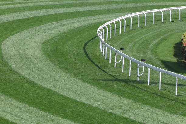 istock Horse Racing Track 157563484
