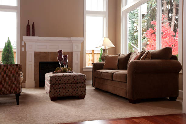 istock Remodeled home interior domestic room 157563693