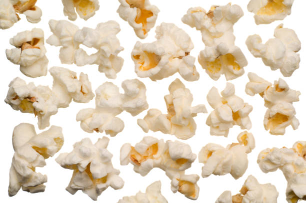 istock Group of isolated Popcorn 157563711