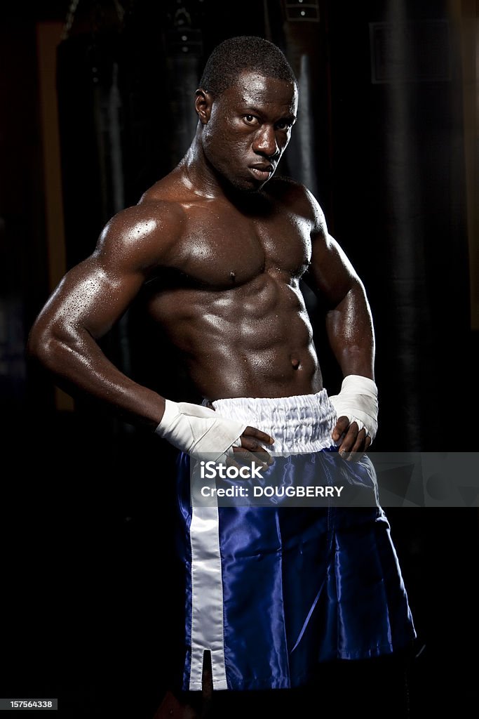 Boxer - Lizenzfrei Afrikanischer Abstammung Stock-Foto