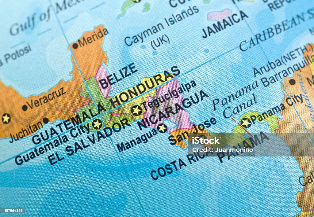 Central America  Central America Stock Photo