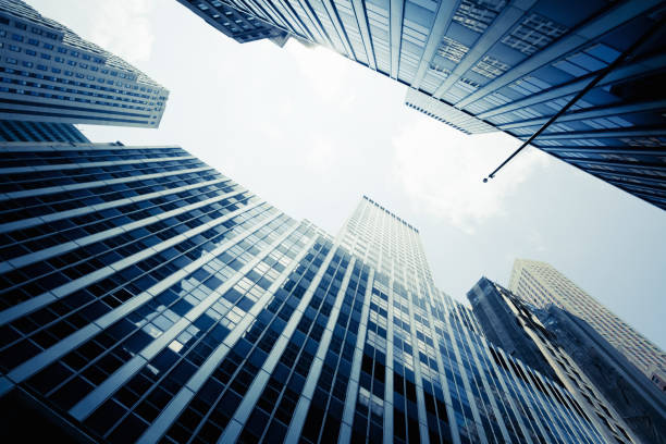 istock NYC Wall Street Skyscrapers 157564376