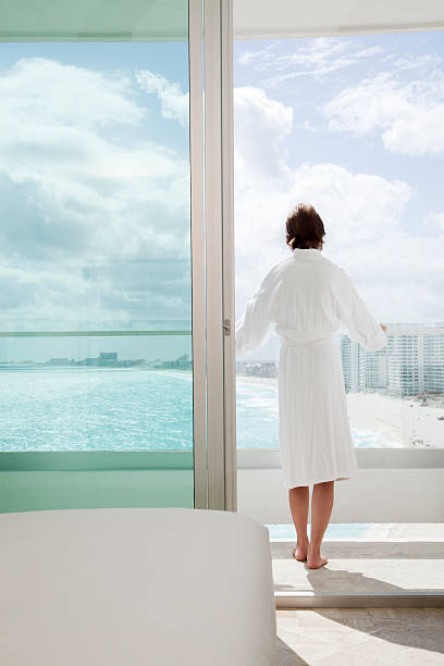 istock Vacation in Resort Hotel Room Balcony 157564613