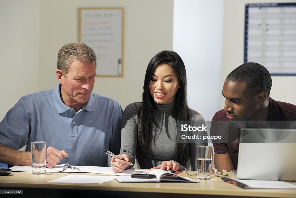 Affari multiculturali team - Foto stock royalty-free di 60-69 anni