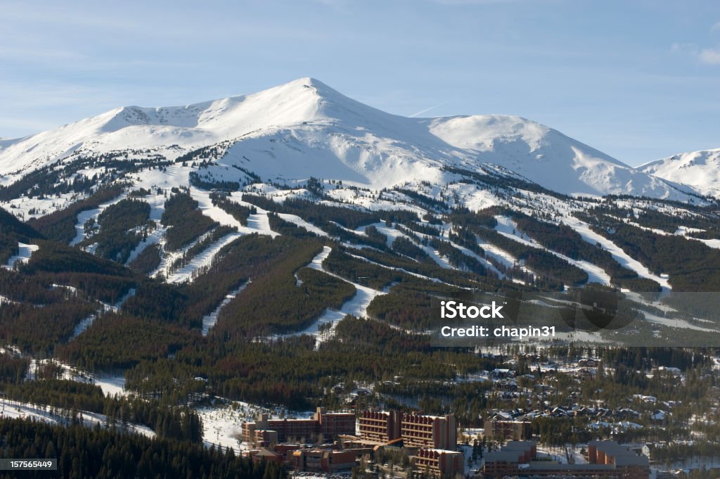 Resort de esquí de Breckenridge - Foto de stock de Condado de Summit libre de derechos