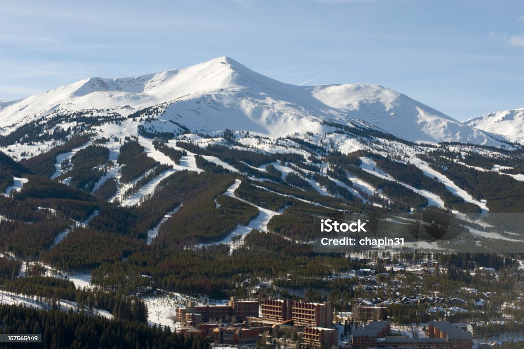 Resort sciistico Breckenridge - Foto stock royalty-free di Contea di Summit