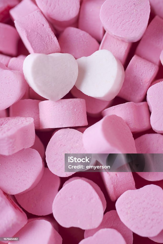 Candy Herzen - Lizenzfrei Süßigkeit Stock-Foto