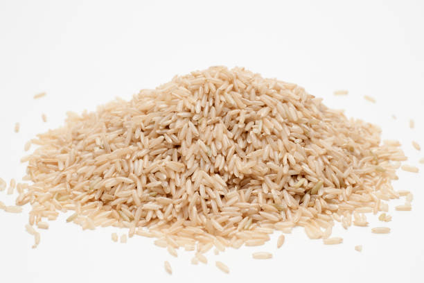 istock pile of long grain brown rice 157565578