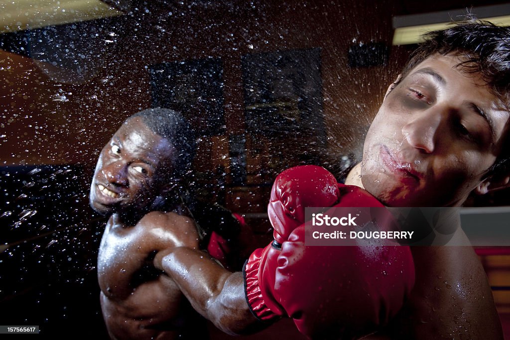 Boxing knock out  Boxing - Sport Stock Photo