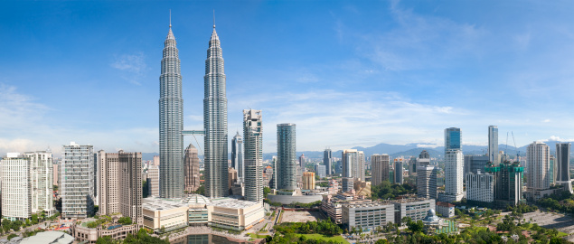Panorama de la ciudad de Kuala Lumpur photo