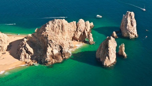 istock El Arco and Lover's Beach Aerial View 157567429