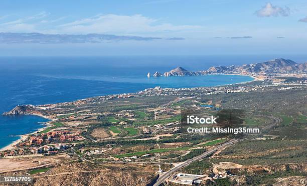 Cabo San Lucas Widok Z Lotu Ptaka - zdjęcia stockowe i więcej obrazów Ameryka Łacińska - Ameryka Łacińska, Budynek z zewnątrz, Fotografika