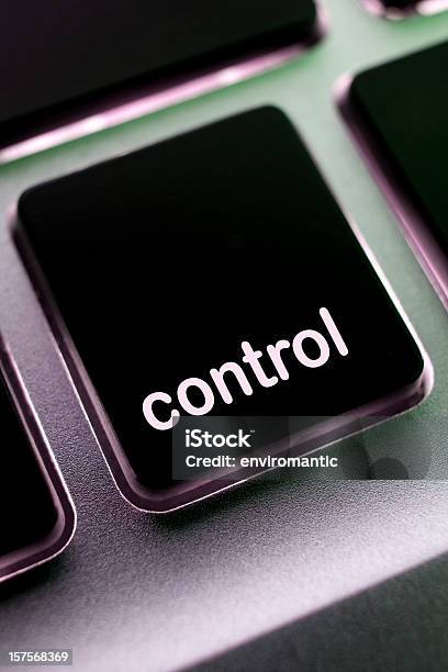 Computador Portátil Tecladocontrolbotão - Fotografias de stock e mais imagens de Computador - Computador, Computador Portátil, Comunicação