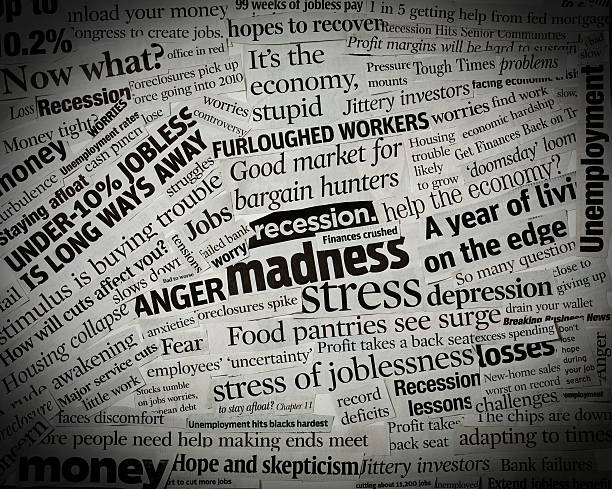 istock US recession headlines collage I 157568599