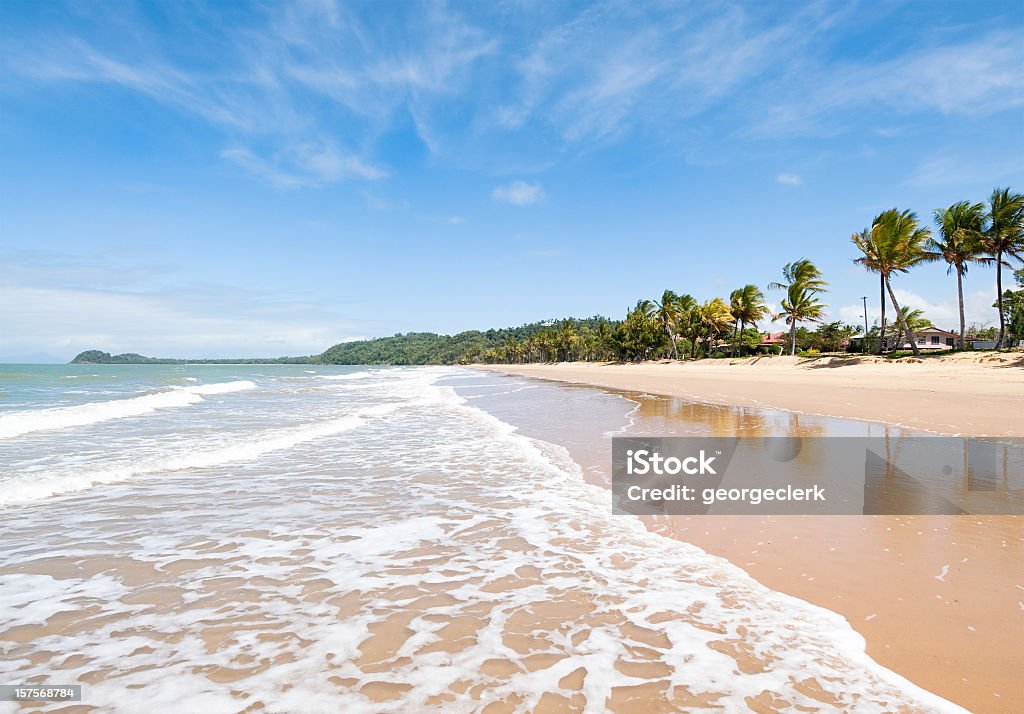 Praia paradisíacas - Foto de stock de Mission Beach - Queensland royalty-free