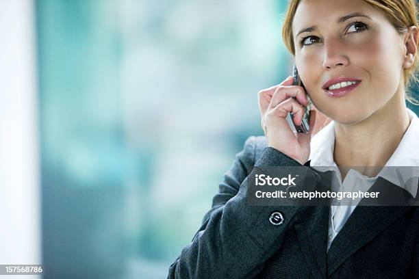 On The Phone Stock Photo - Download Image Now - 30-39 Years, Adult, Adults Only