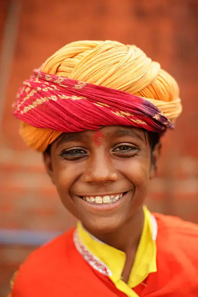 Photo of Portrait of a young Indian