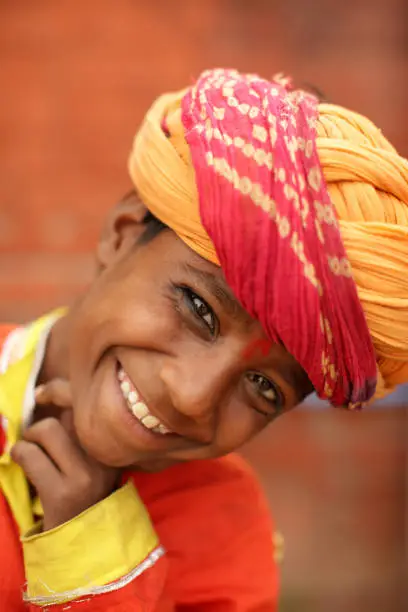 Photo of Portrait of a young Indian