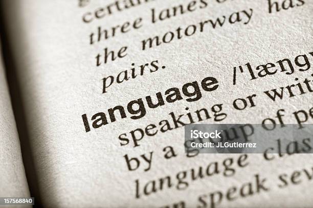 Idioma - Fotografias de stock e mais imagens de Aprender - Aprender, Dicionário, Escrutínio