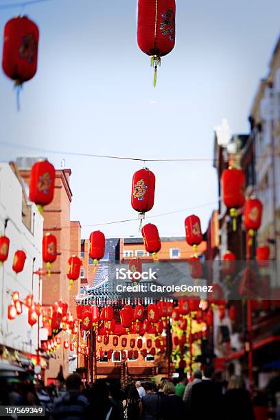 China Town Chinese New Year Stock Photo - Download Image Now - London - England, Chinatown, Chinese New Year