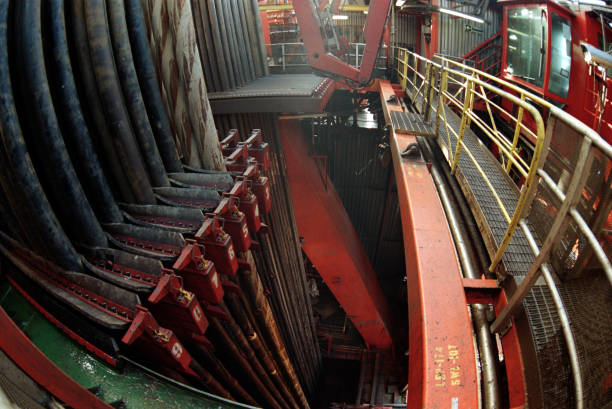 istock oil rig fisheye view 157569443