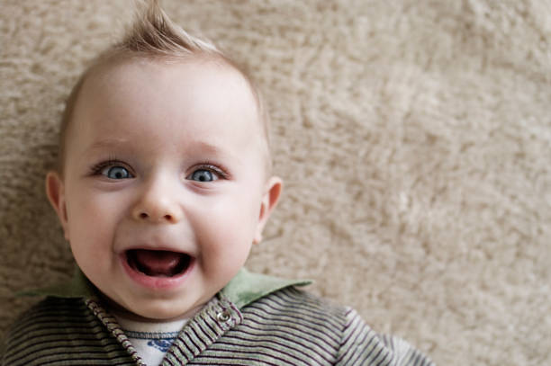 istock Happy carpet baby 157569461